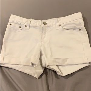 White Shorts
